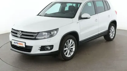 Gebraucht VW Tiguan LOUNGE 122 PS (89 kW) 2015 Weiß SUV