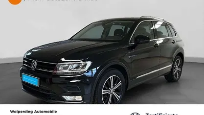 Deep black perleffekt Gebraucht 2017 VW Tiguan Sound SUV | 18.990 € (Fairer Preis)