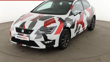 Usata Seat Leon FR 150 CV (110 kW) 2017 Bianco Coupé
