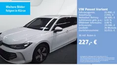 Weiss Gebraucht 2024 VW Passat Business Kombi | 31.890 € (Fairer Preis)