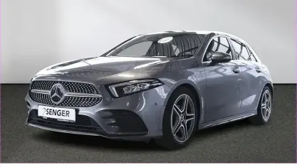 Usata Mercedes A180 AMG line 136 CV (100 kW) 2019 Grigio Berlina