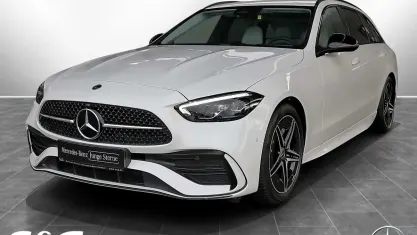 Brugt Mercedes C180 AMG 170 HK (125 kW) 2025 Hvid Sedan