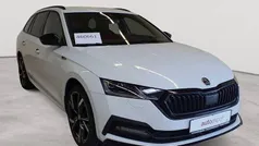 Moonweiß perleffekt Gebraucht 2022 Skoda Octavia SportLine Kombi | 25.990 € (Fairer Preis)