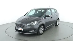 Grau Gebraucht 2016 Ford C-MAX Titanium Van / Kleinbus | 12.890 € (Fairer Preis)