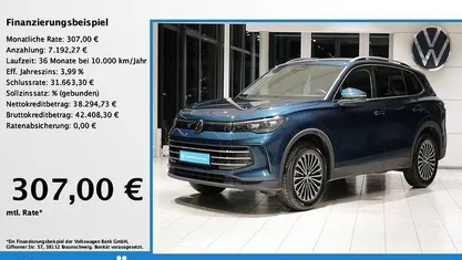 Usata VW Tiguan Elegance 204 CV (150 kW) 2025 Blu SUV