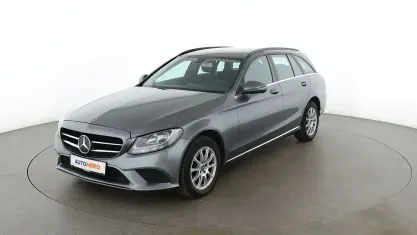 Gebraucht Mercedes C220 Business 194 PS (142 kW) 2019 Grau Kombi