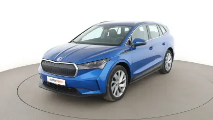 Gebraucht Skoda Enyaq iV Loft 150 kW (204 PS) 2021 Blau SUV