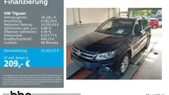 Blau Gebraucht 2015 VW Tiguan Style SUV | 18.330 € (Fairer Preis)