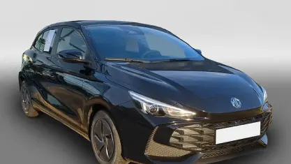 Ny MG MG3 Excite 116 HK (85 kW) 2025 Svart Halvkombi