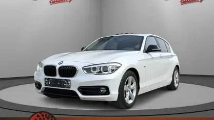 Używany BMW 118 Sport Line 136 KM (100 kW) 2017 Biały Hatchback