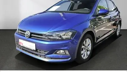 Gebraucht VW Polo Highline 116 PS (85 kW) 2019 Blau Kleinwagen