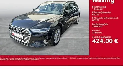 Usata Audi A6 Sport 204 CV (150 kW) 2022 Nero Station wagon