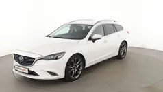 Weiß Gebraucht 2015 Mazda 6 Sports-Line Kombi | 14.320 € (Etwas zu teuer)