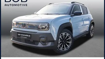Gebraucht Renault 4 E-Tech Iconic 110 kW (150 PS) 2025 Kumulusblau, black pearlschwarz metallic (blau) SUV