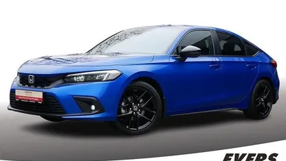 Prem crystal blue m Gebraucht 2023 Honda Civic Hybrid Limousine | 31.730 € (Fairer Preis)