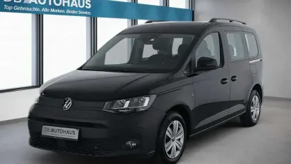Gebraucht VW Caddy 122 PS (89 kW) 2022 Schwarz Van / Kleinbus