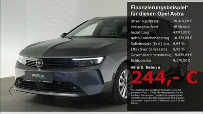 Używany Opel Astra Elegance 131 KM (96 kW) 2023 Szary Hatchback
