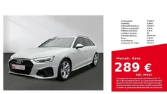 Weiß Gebraucht 2023 Audi A4 S-Line Kombi | 34.880 € (Fairer Preis)