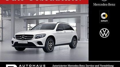 Używany Mercedes GLC250 AMG line 211 KM (155 kW) 2019 Biały SUV
