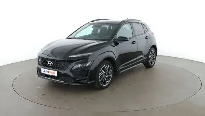 Gebraucht Hyundai Kona N Line 199 PS (146 kW) 2023 Schwarz SUV