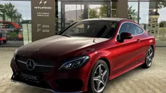 Rot Gebraucht 2017 Mercedes C250 AMG line Coupé | 27.999 € (Fairer Preis)