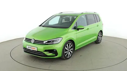 Gebraucht VW Touran Highline 150 PS (110 kW) 2018 Grün Van / Kleinbus