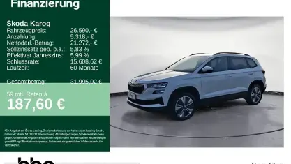 Second-hand Skoda Karoq Selection 150 CP (110 kW) 2023 Alb SUV