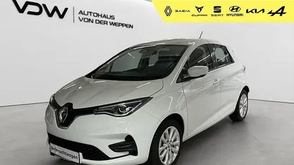 Gebraucht Renault Zoe Experience 50 kW (69 PS) 2021 Gletscherweiss (weiß) Kleinwagen