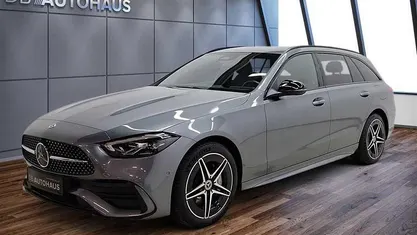 Grau Gebraucht 2023 Mercedes C300e AMG line Kombi | 37.990 € (Guter Preis)
