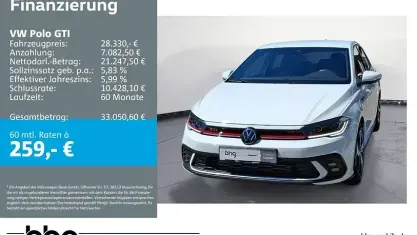 Gebraucht VW Polo GTI 207 PS (152 kW) 2026 Weiss Kleinwagen