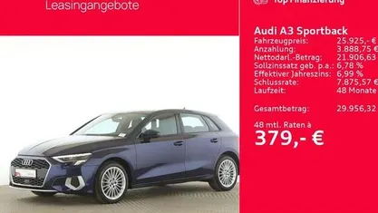 Gebraucht 2022 Audi A3 Advanced Limousine | 25.925 € (Fairer Preis)