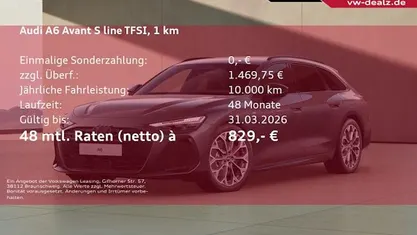 Gebraucht 2026 Audi A6 Advanced Kombi | 88.999 €