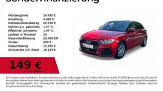 Progressivrot metallic Gebraucht 2024 Audi A1 Sportback Advanced Plus Kleinwagen | 24.990 € (Guter Preis)