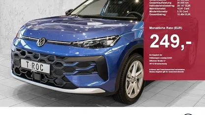 Neu VW T-Roc Life 150 PS (110 kW) 2025 Schwarz SUV