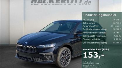 Gebraucht Skoda Scala Drive 116 PS (85 kW) 2024 Schwarz Kleinwagen
