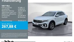 Weiß Gebraucht 2025 VW T-Roc R-line SUV | 32.990 € (Fairer Preis)