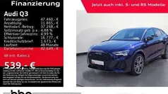 Navarrablau metallic Gebraucht 2024 Audi Q3 Sportback S-Line SUV | 47.460 € (Fairer Preis)