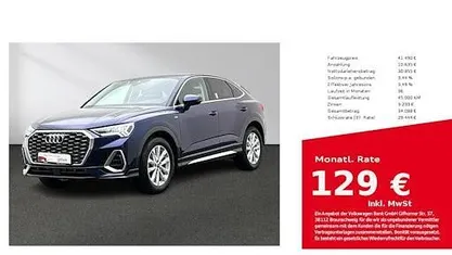 Gebraucht Audi Q3 Sportback S-Line 150 PS (110 kW) 2025 SUV