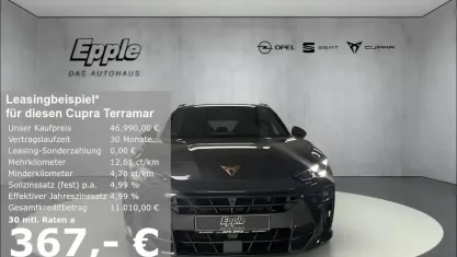 Neu Cupra Terramar VZ 265 PS (194 kW) 2026 Grau SUV