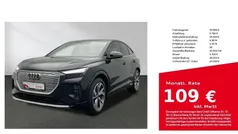 Schwarz Gebraucht 2023 Audi Q4 Sportback e-tron SUV | 33.880 € (Guter Preis)