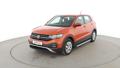 Begagnad VW T-Cross Basis 110 HK (80 kW) 2021 Orange SUV