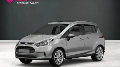 Gebraucht Ford B-MAX Titanium 125 PS (91 kW) 2017 Silber Van / Kleinbus