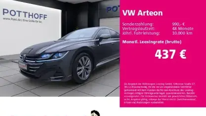 Gebraucht VW Arteon R-line 200 PS (147 kW) 2021 Mangangrau metallic Limousine