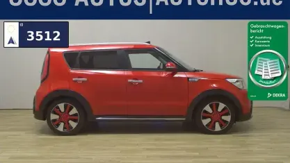 Gebraucht Kia Soul 136 PS (100 kW) 2016 Inferno rot metallic SUV