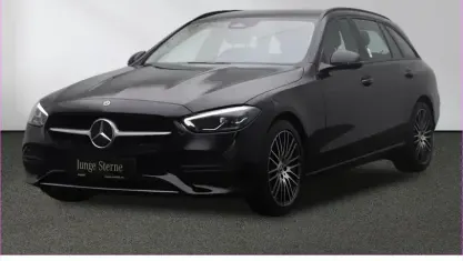 Gebraucht Mercedes C180 170 PS (125 kW) 2023 Unilack schwarz Kombi
