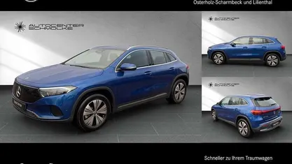 Lack spektralblau (metallic) Gebraucht 2024 Mercedes EQA300 Advanced SUV | 35.480 € (Fairer Preis)