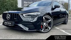 Lack kosmosschwarz Gebraucht 2024 Mercedes CLA35 AMG AMG Coupé | 48.240 € (Fairer Preis)