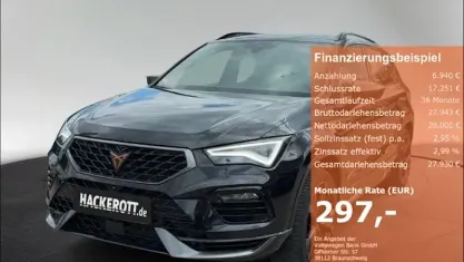 Gebraucht Cupra Ateca 301 PS (221 kW) 2023 Schwarz SUV