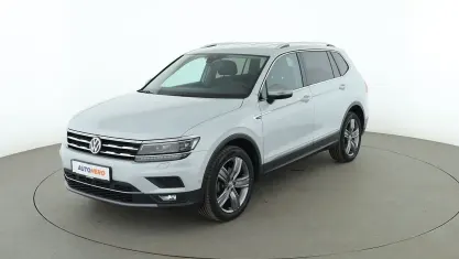 Gebraucht VW Tiguan Allspace Highline 150 PS (110 kW) 2018 Weiß SUV