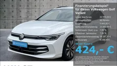 Oryxweiß perlmutteffekt Gebraucht 2024 VW Golf VIII Goal Kombi | 32.950 € (Superpreis)